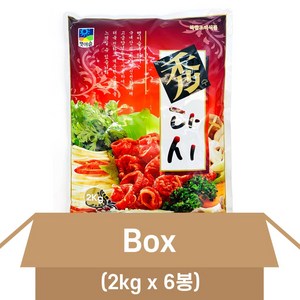 햇이슬 수다시 2kg X6개, 6개