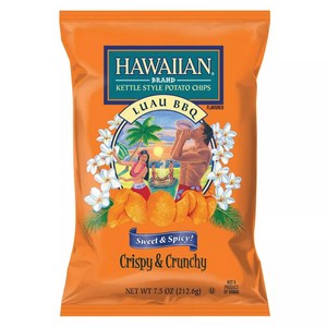 [미국직배송]하와이안 케틀 감자칩 Hawaiian Kettle Chip, 하와이안 스위트 앤 스파이시 213g, 213g, 1개