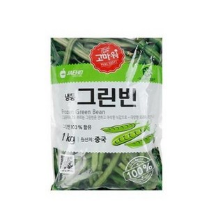 재호물산 냉동그린빈스 1kg, 1KG (1개), 1개