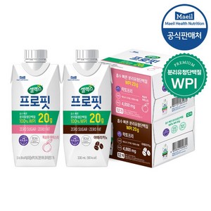 ∼123까지 마지막가격셀렉스 프로핏 웨이프로틴 드링크 복숭아+아메리카노 330ml x 총 24팩, 단일속성, 24개