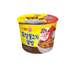 오뚜기 맛있는 컵밥 오삼불고기덮밥, 310g, 12개