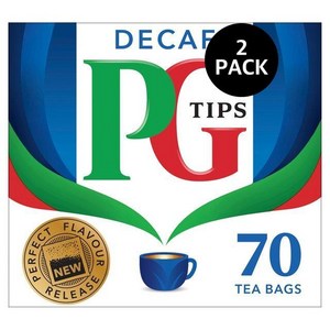 피지 팁스 디카페인 티 Pg Tips decaf tea bags, 2개, 203g