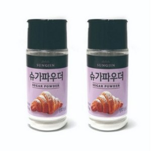 성진 슈가파우더 용기형, 90g, 2개