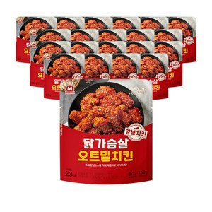 미트리 닭가슴살 오트밀치킨 양념치킨 150g, 21개