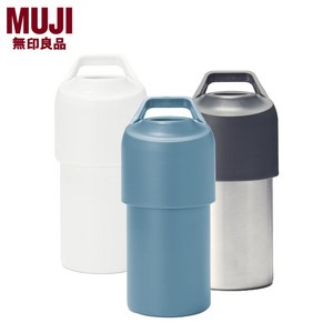 MUJI 무인양품 결로가 생기지 않는 500ml-650ml 페트병 보냉 홀더 음료 캠핑 등산, 02. White, 1개