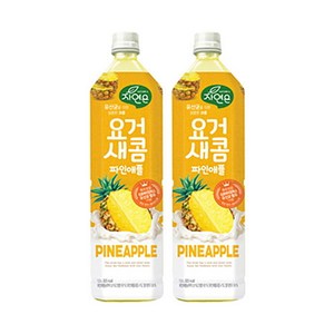 웅진 요거새콤 파인애플, 1.5L, 12개