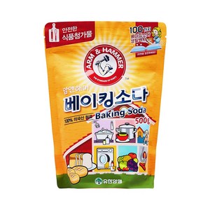 유한양행 암앤해머 베이킹소다, 17개, 500g