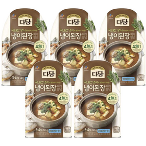 CJ제일제당 [CJ제일제당] 다담 냉이된장찌개양념 140g x 5개
