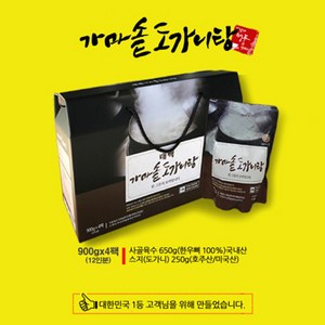 태백 푸짐한가마솥 도가니탕, 4개, 900g