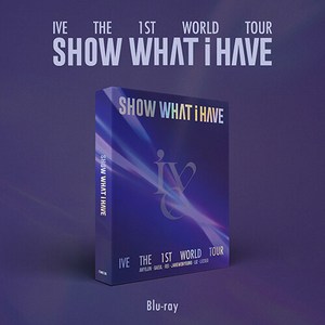 [특전 공식 포토카드] [블루레이] 아이브 IVE THE 1ST WORLD TOUR SHOW WHAT I HAVE (2disc) / 포토카드6종+접지포스터+미니포스터6종~