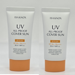 이자녹스 UV 올 프루프 커버 선크림 50ml, 2개