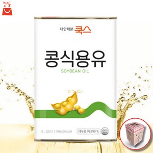 대한제분 콩식용유, 1개, 18L