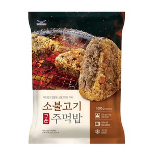 한우물 소불고기 구운주먹밥 100g x 30개