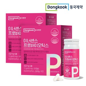 동국제약 이너센스 질유래 프로바이오틱스 2Box, 2박스, 30정