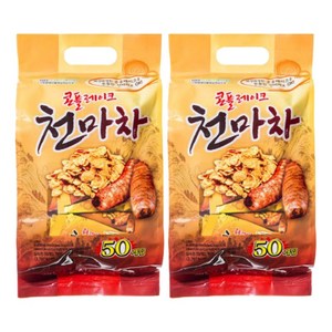 꽃샘 콘푸레이크 천마차 50T, 20g, 50개입, 2개