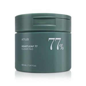 아누아 어성초 77 클리어 패드 160ml, 70개입, 3개