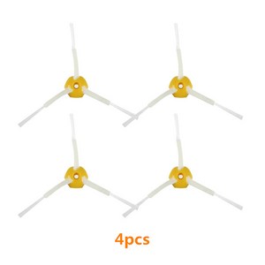 iRobot용 키트 Roomba 500 600 700 시리즈 로봇 진공 청소기 액세서리 3-암 사이드 브러시 520 530 532 550 560 610 620 630 650 760, 4개