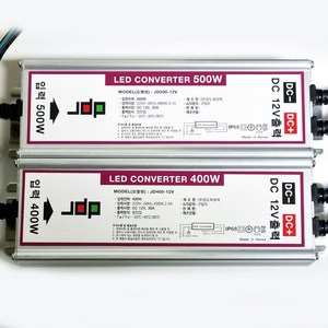 LED 컨버터 SMPS 12V 400W 500W 방수 간판 안정기 3구 모듈, DC12V 500W, 1개