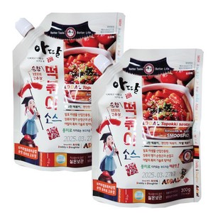 아딸 떡볶이 소스, 300g, 2개