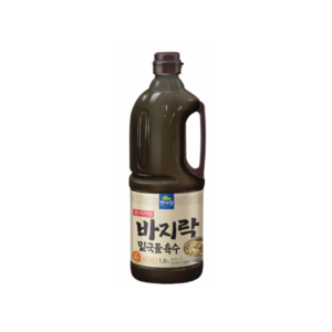 면사랑 (실온) 바지락 밑국물 육수 1.8L 6병 1박스, 6개