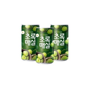 웅진 초록매실 음료선물세트, 180ml, 60개