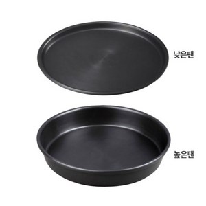 국산 경질 오븐 빵팬 피자틀 제빵 피자팬 높은.낮은 8size, 높은 7인치(205x40mm), 1개