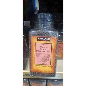 [커클랜드시그니춰] KRIKLAND SIGNATURE 홀 텔리체리 통후추, 399g, 1개, 399ml