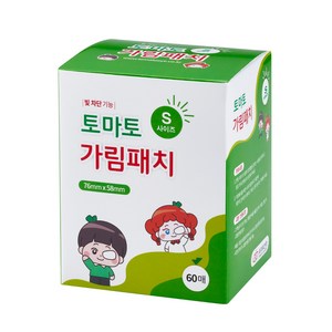 토마토 가림패치, 1개, S사이즈, 60매