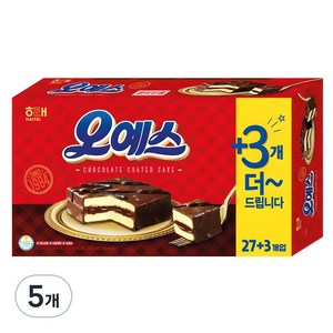 해태제과 오예스 30p, 900g, 5개
