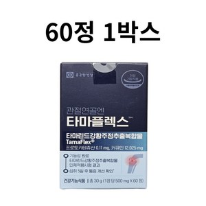 종근당건강 관절연골엔 타마플렉스 60정 30g 1개