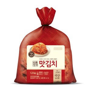 [다만세푸드] 아워홈 이남김치 맛김치1.2kg, 1개, 1.2kg