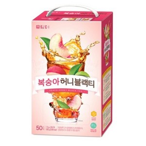 담터 복숭아 허니 블랙티, 13g, 50개입, 2개