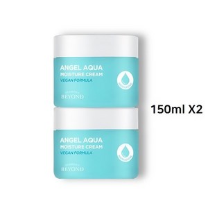 비욘드 엔젤 아쿠아 수분진정 크림 150ml+150ml기획, 150ml, 2개