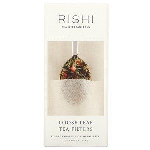 1+1 Rishi Tea 루즈 리프 티백 100 개, 2개