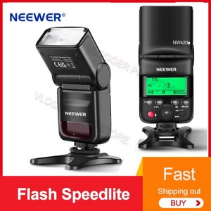 니콘 카메라 NEEWER NW420 2.4G TTL HSS 스피드라이트 플래시 R6 R5 R3 R M6 850D 760D Z9 Zfc Z50 Z6 Z7 Z6II, 한개옵션1, 02 NW420-C