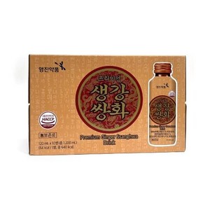 영진 프리미엄 생강쌍화, 120ml, 50개