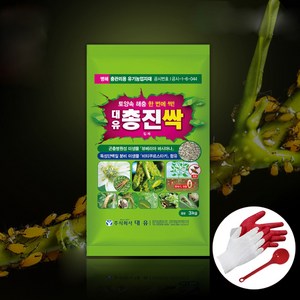 대유 총진싹 입제 3k 병해충관리용 유기농업자재, 1개, 3kg