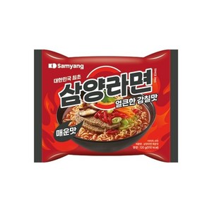 삼양라면 매운맛 120g, 20개