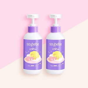 소이베베 X신비아파트 베이비 아토 로션 300ml 1+1, 2개