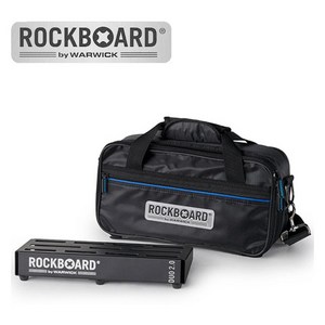 RockBoard DUO 2.0 with Pro Gig Bag 페달보드 + 케이스, *