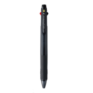 제트스트림 3색 펜 0.38mm SXE3-400-38, 블랙, 2개