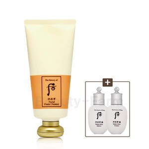 더후 공진향 폼 클렌져 180ml 기획세트 +인양 스킨로션 또는 설 미백 스킨로션 20ml 증정 / 천연 식물성 세정 성분 / 촉촉한 폼 클렌져 / 공진향 스페셜 클렌징, 1개