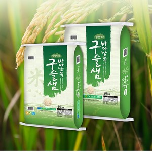 [옥천농협 OK라이스센터] 구슬샘 10KG 20KG, 보통등급, 1개