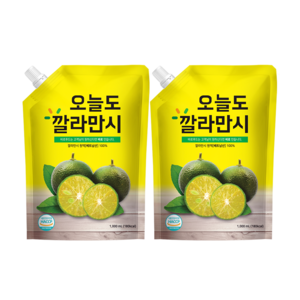 바로푸드 오늘도 깔라만시, 1L, 2개