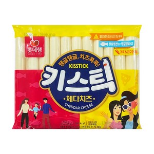 롯데웰푸드 키스틱 체다지즈 소시지, 550g, 1개