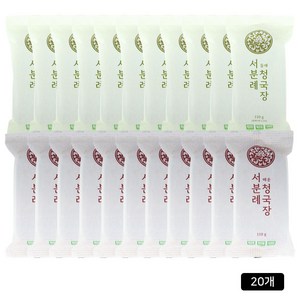 [서일농원] 서분례 명인청국장 + 매운청국장, 110g, 20개