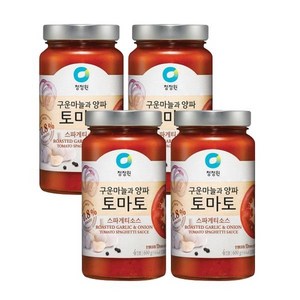 청정원 토마토 스파게티소스 600g x 4개