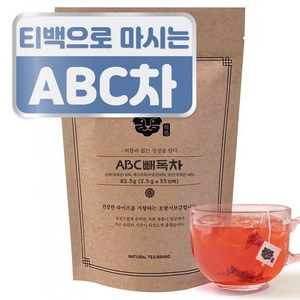 호랑이보감 사과 비트 당근 해독 티백 ABC빼독차, 2.5g, 55개