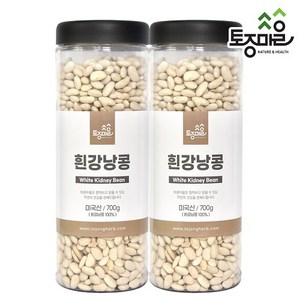 [토종마을] 흰강낭콩 700g_파세올라민, 2개