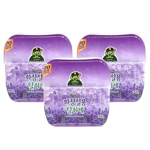 산도깨비 화장실용 탈취제 라벤더, 300g, 3개